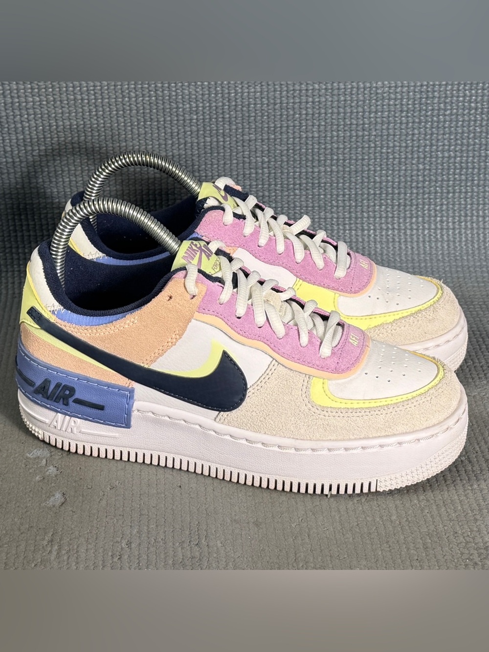 Nike Air Force 1 Shadow Crimson Tint Volt Sneakers CU8591-001 Women’s Size 6